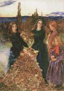 autumn leaves Sir John Everett Millais